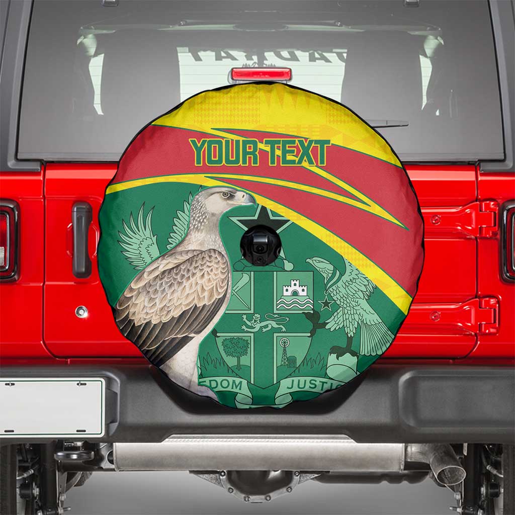 Custom Ghana Cricket Spare Tire Cover Go Ghanaian Tawny Eagle