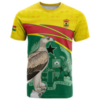 Custom Ghana Cricket T Shirt Go Ghanaian Tawny Eagle