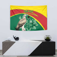 Custom Ghana Cricket Tapestry Go Ghanaian Tawny Eagle