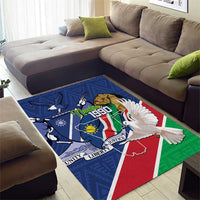 Namibia 1990 Area Rug Independence Anniversary African Pattern