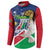 Namibia 1990 Button Sweatshirt Independence Anniversary African Pattern