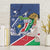 Namibia 1990 Canvas Wall Art Independence Anniversary African Pattern