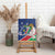 Namibia 1990 Canvas Wall Art Independence Anniversary African Pattern