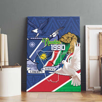 Namibia 1990 Canvas Wall Art Independence Anniversary African Pattern