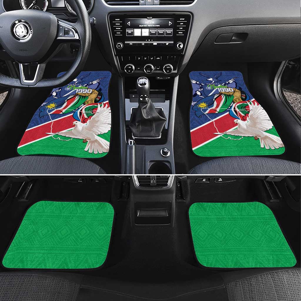 Namibia 1990 Car Mats Independence Anniversary African Pattern