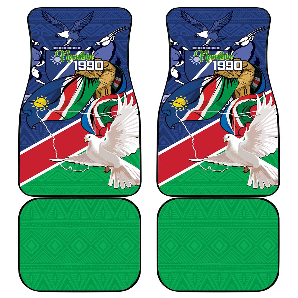 Namibia 1990 Car Mats Independence Anniversary African Pattern