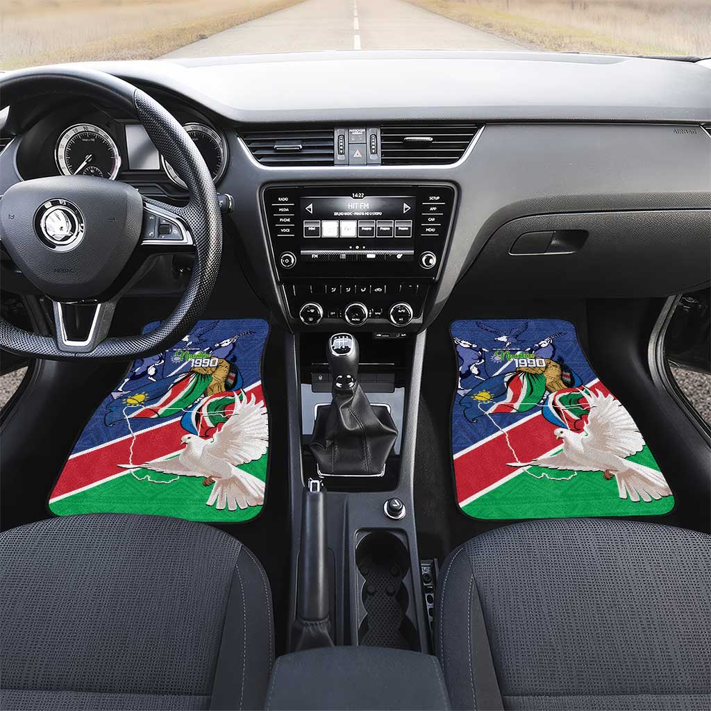 Namibia 1990 Car Mats Independence Anniversary African Pattern