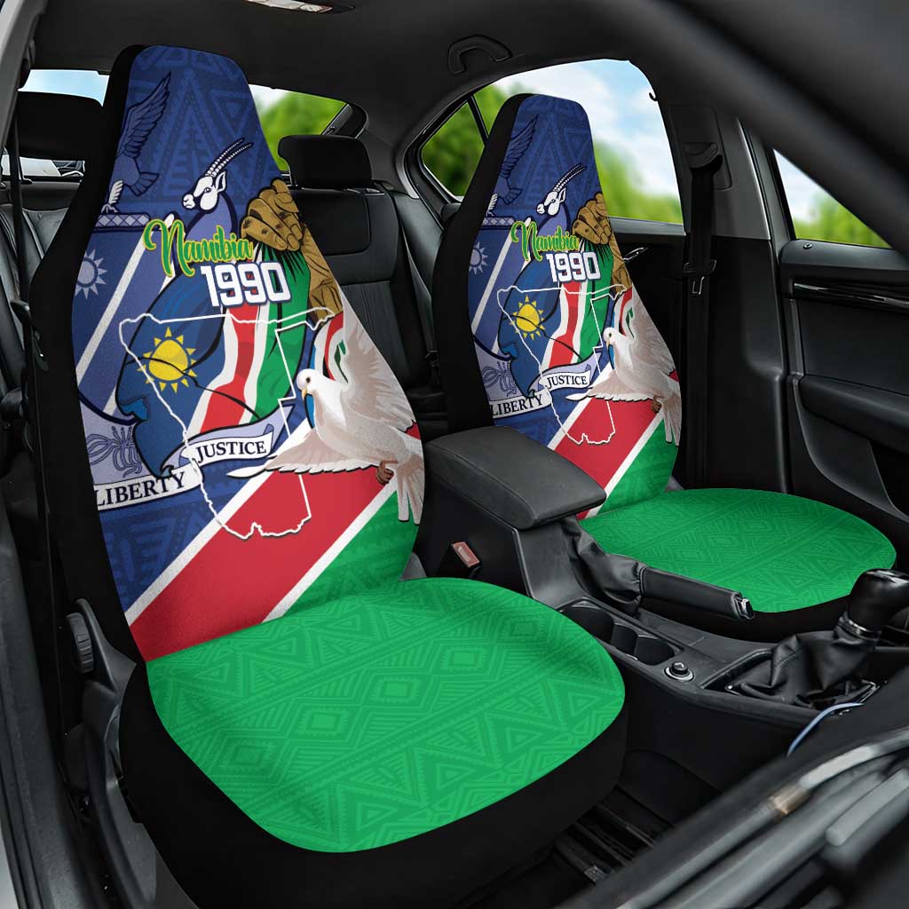 Namibia 1990 Car Seat Cover Independence Anniversary African Pattern