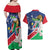 Namibia 1990 Couples Matching Off Shoulder Maxi Dress and Hawaiian Shirt Independence Anniversary African Pattern