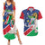 Namibia 1990 Couples Matching Summer Maxi Dress and Hawaiian Shirt Independence Anniversary African Pattern