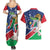 Namibia 1990 Couples Matching Summer Maxi Dress and Hawaiian Shirt Independence Anniversary African Pattern