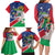 Namibia 1990 Family Matching Long Sleeve Bodycon Dress and Hawaiian Shirt Independence Anniversary African Pattern