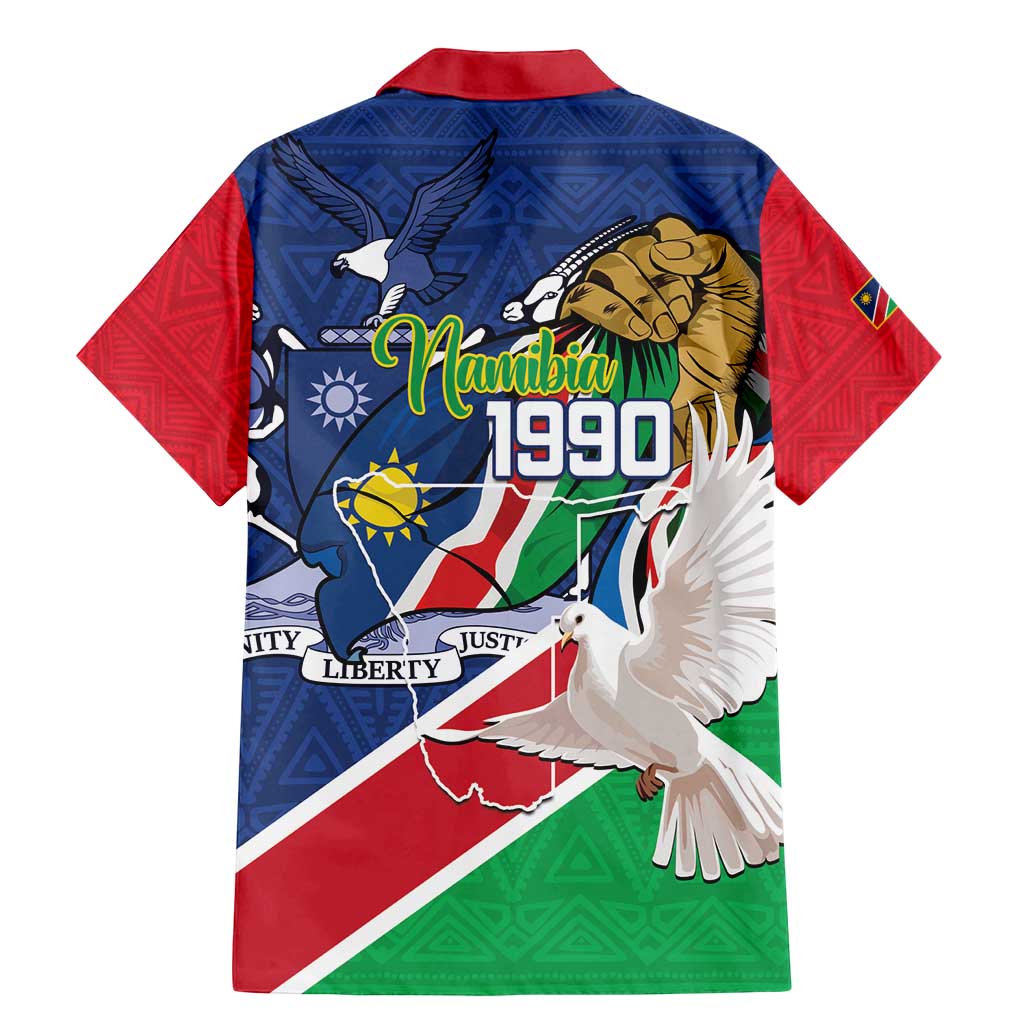 Namibia 1990 Family Matching Mermaid Dress and Hawaiian Shirt Independence Anniversary African Pattern