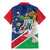Namibia 1990 Family Matching Mermaid Dress and Hawaiian Shirt Independence Anniversary African Pattern