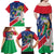 Namibia 1990 Family Matching Off Shoulder Maxi Dress and Hawaiian Shirt Independence Anniversary African Pattern