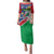 Namibia 1990 Family Matching Puletasi and Hawaiian Shirt Independence Anniversary African Pattern