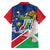 Namibia 1990 Family Matching Summer Maxi Dress and Hawaiian Shirt Independence Anniversary African Pattern