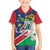 Namibia 1990 Family Matching Summer Maxi Dress and Hawaiian Shirt Independence Anniversary African Pattern