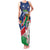 Namibia 1990 Family Matching Tank Maxi Dress and Hawaiian Shirt Independence Anniversary African Pattern