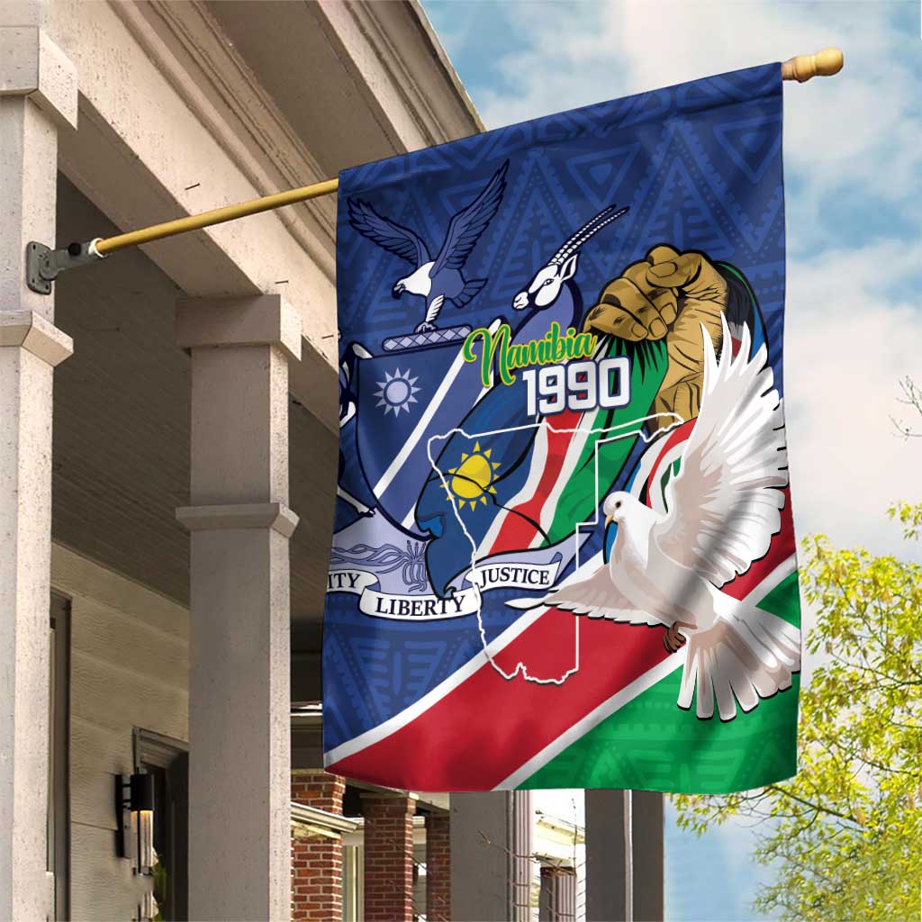 Namibia 1990 Garden Flag Independence Anniversary African Pattern