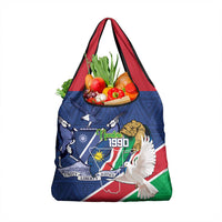 Namibia 1990 Grocery Bag Independence Anniversary African Pattern