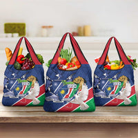 Namibia 1990 Grocery Bag Independence Anniversary African Pattern