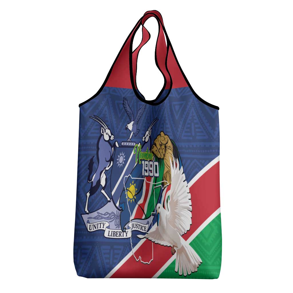 Namibia 1990 Grocery Bag Independence Anniversary African Pattern