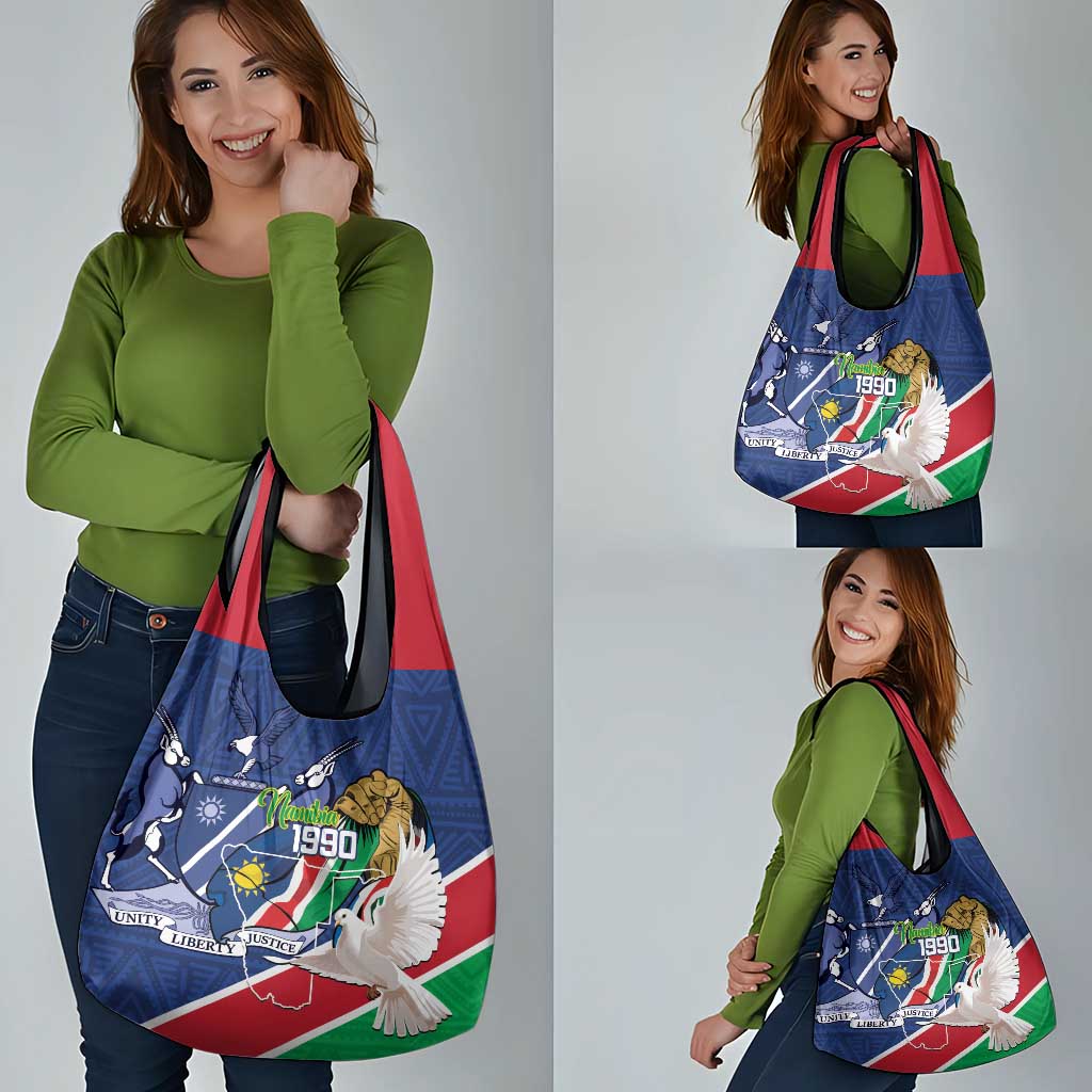 Namibia 1990 Grocery Bag Independence Anniversary African Pattern