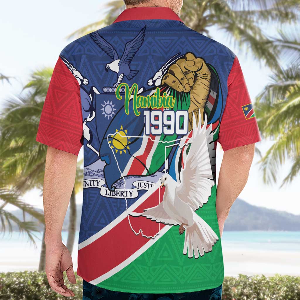 Namibia 1990 Hawaiian Shirt Independence Anniversary African Pattern