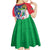 Namibia 1990 Kid Short Sleeve Dress Independence Anniversary African Pattern