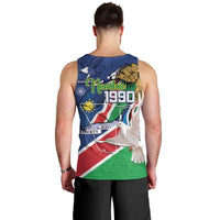 Namibia 1990 Men Tank Top Independence Anniversary African Pattern
