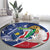 Namibia 1990 Round Carpet Independence Anniversary African Pattern
