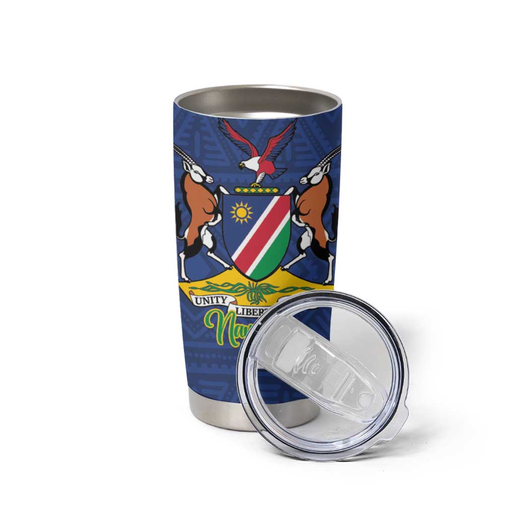 Namibia 1990 Tumbler Cup Independence Anniversary African Pattern
