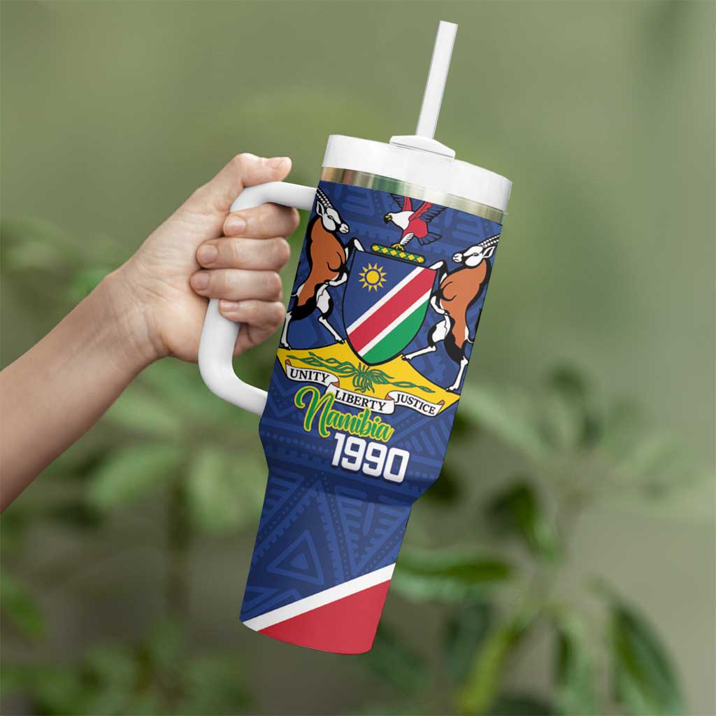 Namibia 1990 Tumbler With Handle Independence Anniversary African Pattern