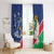 Namibia 1990 Window Curtain Independence Anniversary African Pattern