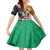 United States And Ireland Family Matching Summer Maxi Dress and Hawaiian Shirt USA Eagle With Irish Celtic Cross - Wonder Print Shop
