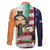 United States And Ireland Family Matching Summer Maxi Dress and Hawaiian Shirt USA Eagle With Irish Celtic Cross - Wonder Print Shop
