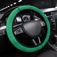 United States And Ireland Steering Wheel Cover USA Eagle With Irish Celtic Cross - Wonder Print Shop