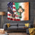 United States And Ireland Tapestry USA Eagle With Irish Celtic Cross - Wonder Print Shop