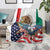 United States And Mexico Blanket USA Eagle With Mexican Aztec