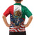 United States And Mexico Family Matching Short Sleeve Bodycon Dress and Hawaiian Shirt USA Eagle With Mexican Aztec - Wonder Print Shop