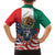 United States And Mexico Family Matching Summer Maxi Dress and Hawaiian Shirt USA Eagle With Mexican Aztec - Wonder Print Shop