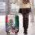 United States And Mexico Luggage Cover USA Eagle With Mexican Aztec - Wonder Print Shop