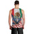 United States And Mexico Men Tank Top USA Eagle With Mexican Aztec