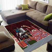 Russia Moscow Capital Area Rug Moskva Red Square Map