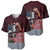 Russia Moscow Capital Baseball Jersey Moskva Red Square Map