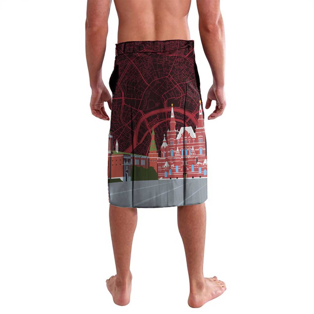 Russia Moscow Capital Lavalava Moskva Red Square Map