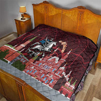 Russia Moscow Capital Quilt Moskva Red Square Map