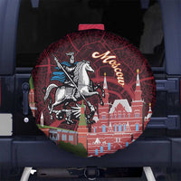 Russia Moscow Capital Spare Tire Cover Moskva Red Square Map