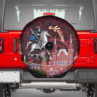 Russia Moscow Capital Spare Tire Cover Moskva Red Square Map